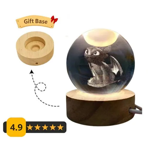 Night Fury Crystal Ball